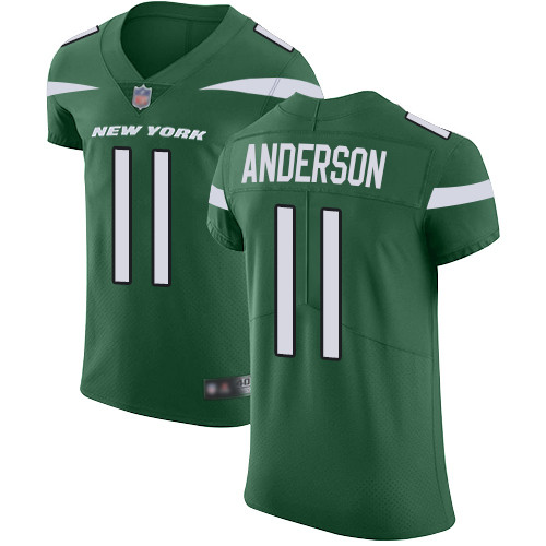 Personalized Jets #11 Robby Anderson Green Team Color Men’s Stitched Football Untouchable Elite Jersey