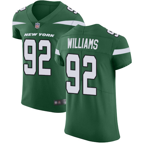 Personalized Jets #92 Leonard Williams Green Team Color Men’s Stitched Football Untouchable Elite Jersey