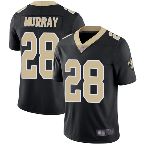 Personalized Saints #28 Latavius Murray Black Team Color Youth Stitched Football Untouchable Limited Jersey