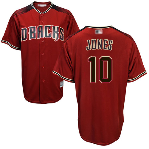 Personalized Diamondbacks #10 Adam Jones Sedona Red Alternate Stitched Youth Baseball Jersey