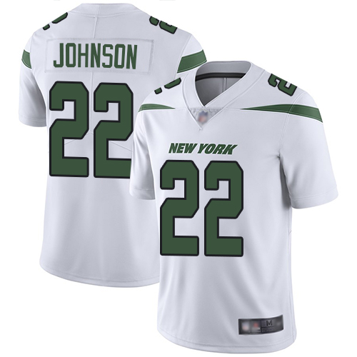 Personalized Jets #22 Trumaine Johnson White Youth Stitched Football Untouchable Limited Jersey