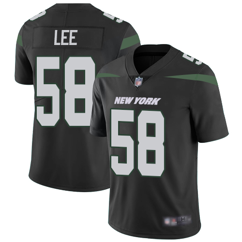 Personalized Jets #58 Darron Lee Black Alternate Youth Stitched Football Untouchable Limited Jersey