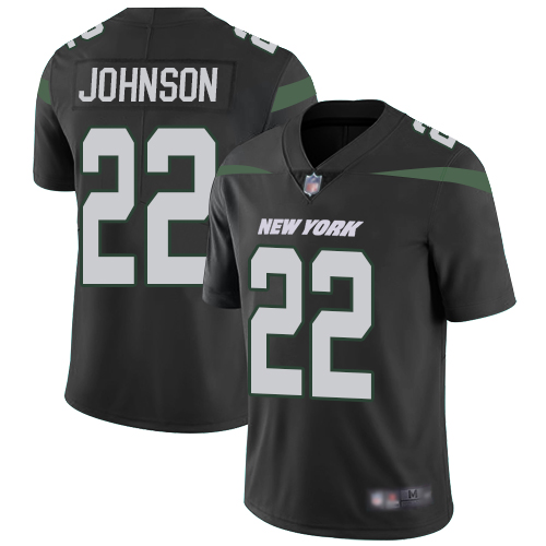 Personalized Jets #22 Trumaine Johnson Black Alternate Youth Stitched Football Untouchable Limited Jersey