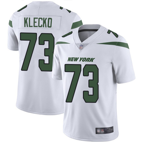 Personalized Jets #73 Joe Klecko White Men’s Stitched Football Untouchable Limited Jersey