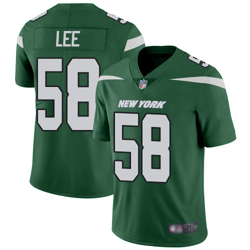 Personalized Jets #58 Darron Lee Green Team Color Men’s Stitched Football Untouchable Limited Jersey