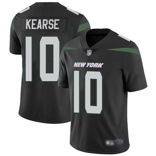 Personalized Jets #10 Jermaine Kearse Black Alternate Men’s Stitched Football Untouchable Limited Jersey