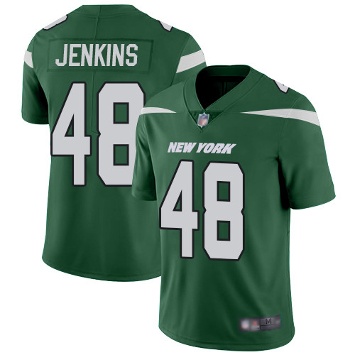 Personalized Jets #48 Jordan Jenkins Green Team Color Men’s Stitched Football Untouchable Limited Jersey