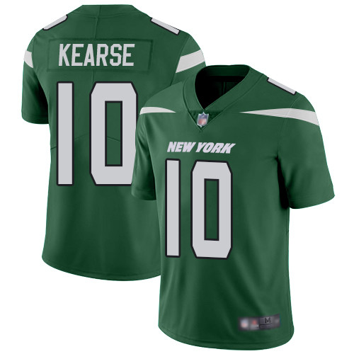 Personalized Jets #10 Jermaine Kearse Green Team Color Men’s Stitched Football Untouchable Limited Jersey