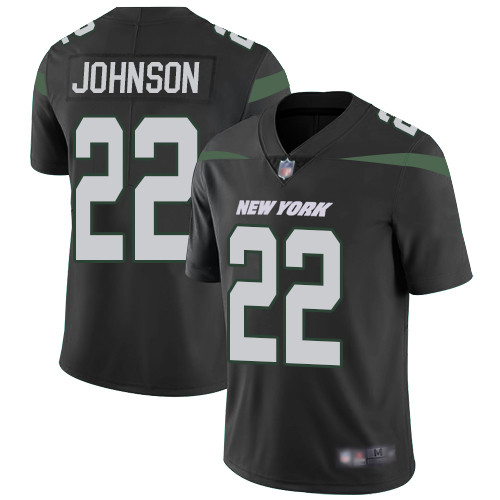 Personalized Jets #22 Trumaine Johnson Black Alternate Men’s Stitched Football Untouchable Limited Jersey