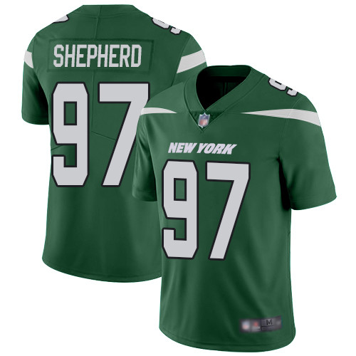 Personalized Jets #97 Nathan Shepherd Green Team Color Men’s Stitched Football Untouchable Limited Jersey