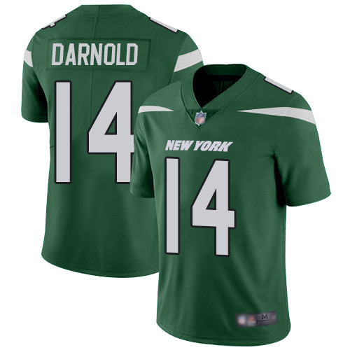 Personalized Jets #14 Sam Darnold Green Team Color Men’s Stitched Football Untouchable Limited Jersey