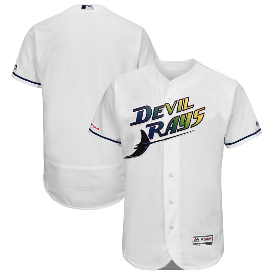 Personalized Rays Blank Turn Back The Clock 150th FlexBase Jersey