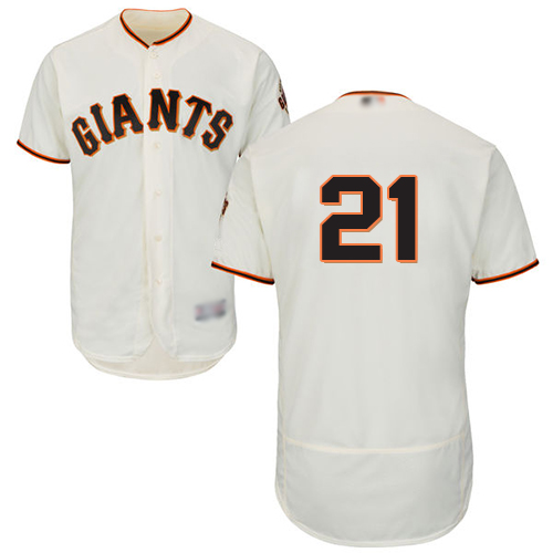 Personalized Giants #21 Stephen Vogt Cream Flexbase Authentic Collection Stitched Baseball Jerseys