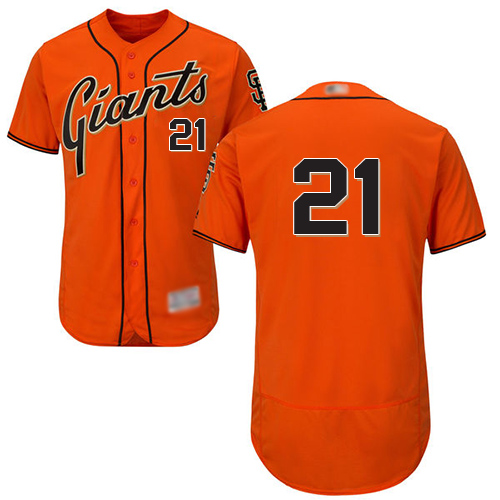 Personalized Giants #21 Stephen Vogt Orange Flexbase Authentic Collection Stitched Baseball Jersey