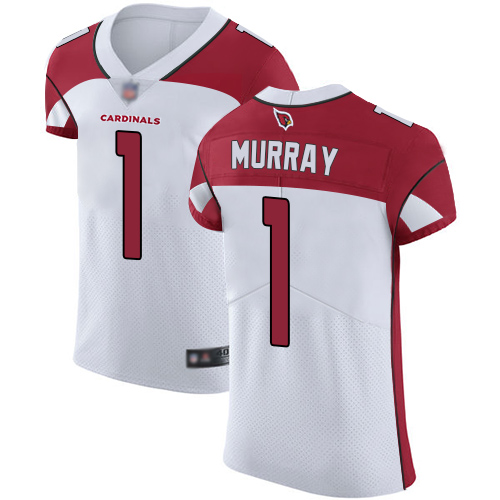 Personalized Cardinals #1 Kyler Murray White Men’s Stitched Football Untouchable Elite Jersey