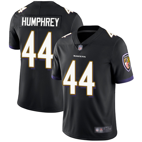 Personalized Ravens #44 Marlon Humphrey Black Alternate Men’s Stitched Football Untouchable Limited Jersey