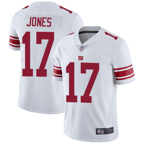 Personalized Giants #17 Daniel Jones White Men’s Stitched Football Untouchable Limited Jersey