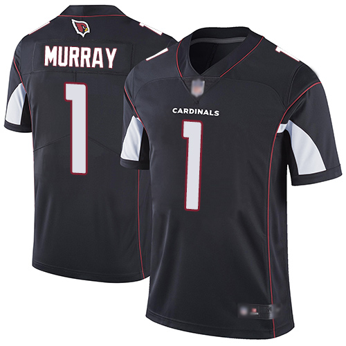 Personalized Cardinals #1 Kyler Murray Black Alternate Men’s Stitched Football Untouchable Limited Jersey