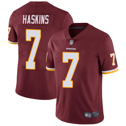 Personalized Redskins #7 Dwayne Haskins Burgundy Red Team Color Youth Stitched Football Untouchable Limited Jersey