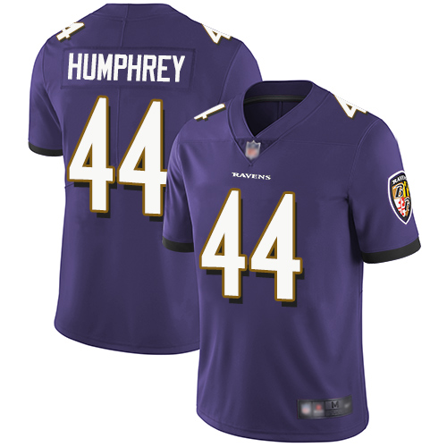 Personalized Ravens #44 Marlon Humphrey Purple Team Color Youth Stitched Football Untouchable Limited Jersey