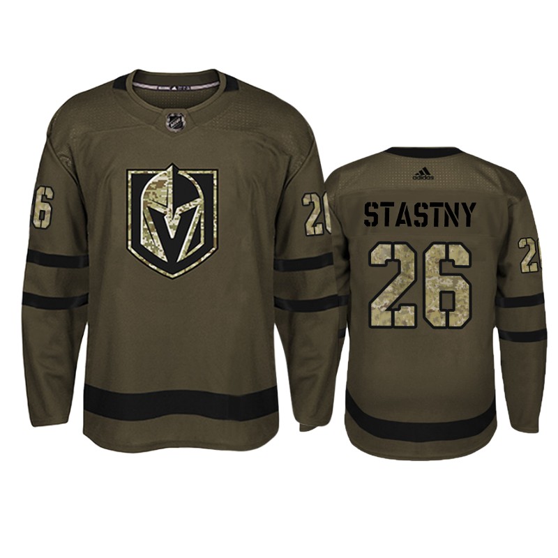 Personalized Vegas Golden Knights Paul Stastny #26 Military Camo Jersey