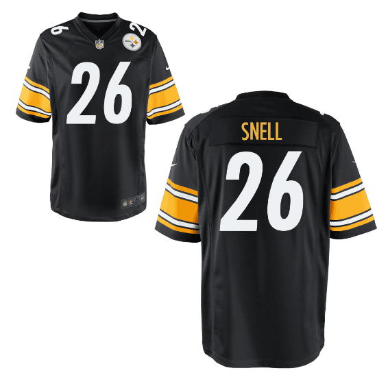 Personalized Men’s Pittsburgh Steelers #26 Benny Snell Jr Black Limited Jersey