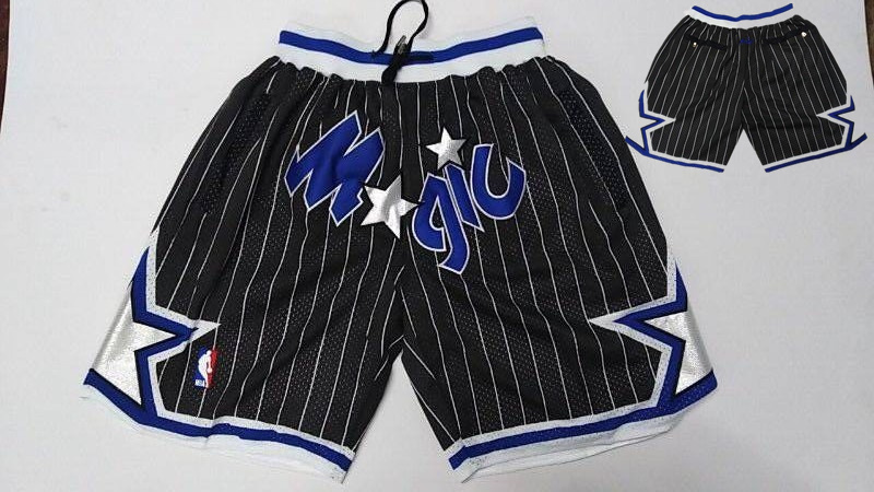 Personalized Magic Black Stitched Shorts