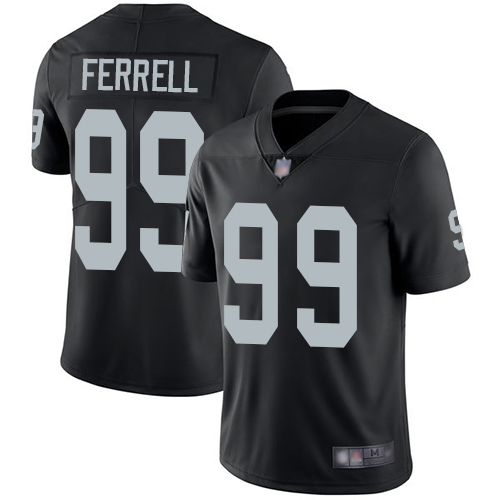 Personalized Raiders #99 Clelin Ferrell Black Team Color Men’s Stitched Football Untouchable Limited Jersey