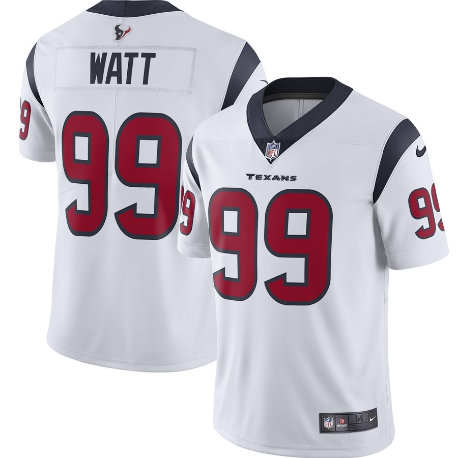 Personalized Texans 99 J.J. Watt White Youth New 2019 Untouchable Limited Jersey