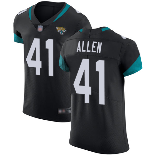 Personalized Jaguars #41 Josh Allen Black Team Color Men’s Stitched Football Untouchable Elite Jersey