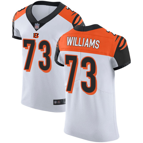 Personalized Bengals #73 Jonah Williams White Men’s Stitched Football Untouchable Elite Jersey
