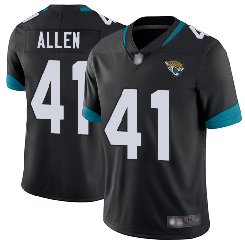 Personalized Jaguars #41 Josh Allen Black Team Color Youth Stitched Football Untouchable Limited Jersey