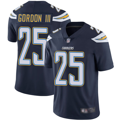Personalized Chargers #25 Melvin Gordon III Navy Blue Team Color Youth Stitched Football Untouchable Limited Jersey