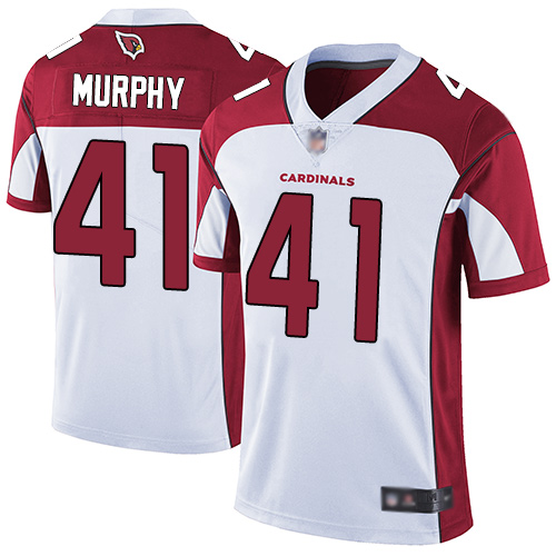 Personalized Cardinals #41 Byron Murphy White Youth Stitched Football Untouchable Limited Jersey