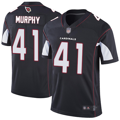Personalized Cardinals #41 Byron Murphy Black Alternate Youth Stitched Football Untouchable Limited Jersey
