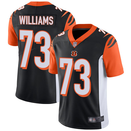 Personalized Bengals #73 Jonah Williams Black Team Color Men’s Stitched Football Untouchable Limited Jersey