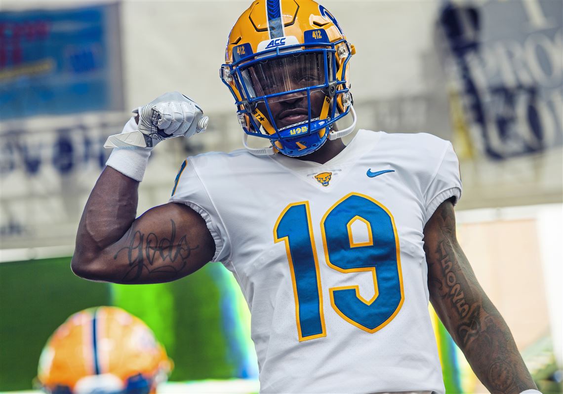 Personalized 2019 New Pittsburgh Panthers Pitt Football White Jersey