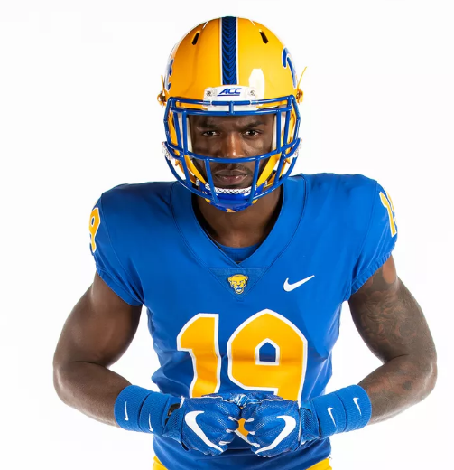 Personalized 2019 New Pittsburgh Panthers Pitt Football Light Blue Jersey