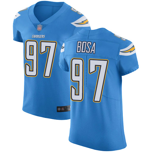 Personalized Chargers #97 Joey Bosa Electric Blue Alternate Men’s Stitched Football Untouchable Elite Jersey