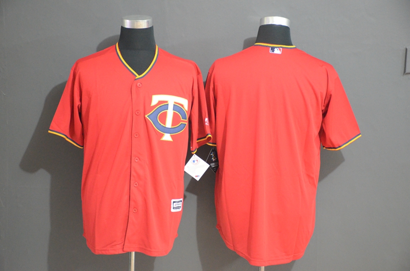 Personalized Twins Blank Red Cool Base Jersey