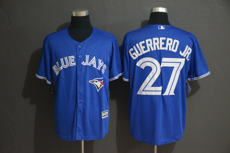Personalized Blue Jays 27 Vladimir Guerrero Jr. Royal Cool Base Jersey