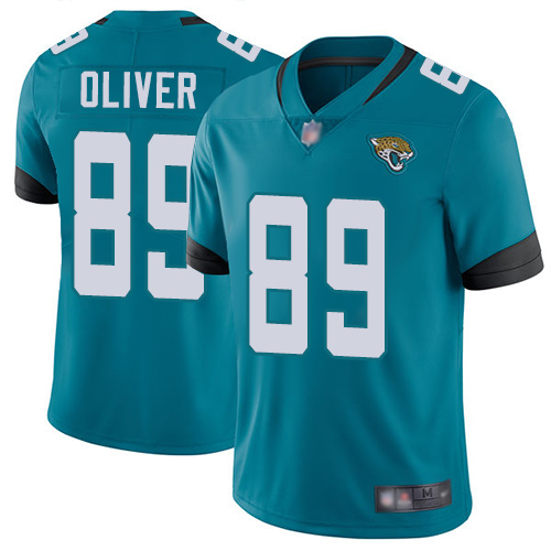 Personalized Jaguars #89 Josh Oliver Teal Green Alternate Youth Stitched Football Untouchable Limited Jersey