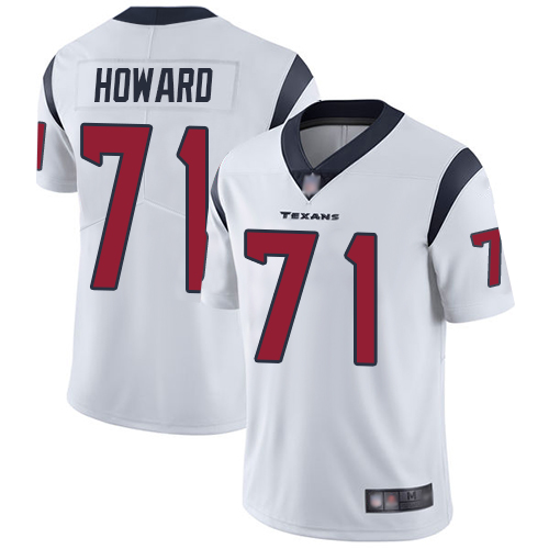 Personalized Texans #71 Tytus Howard White Men’s Stitched Football Untouchable Limited Jersey