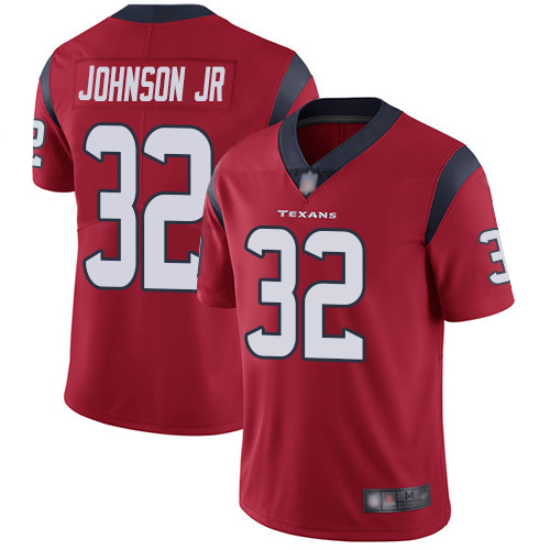 Personalized Texans #32 Lonnie Johnson Jr. Red Alternate Men’s Stitched Football Untouchable Limited Jersey
