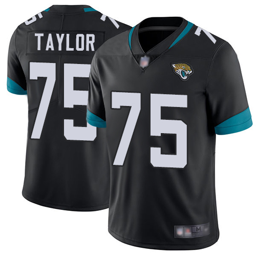 Personalized Jaguars #75 Jawaan Taylor Black Team Color Men’s Stitched Football Untouchable Limited Jersey