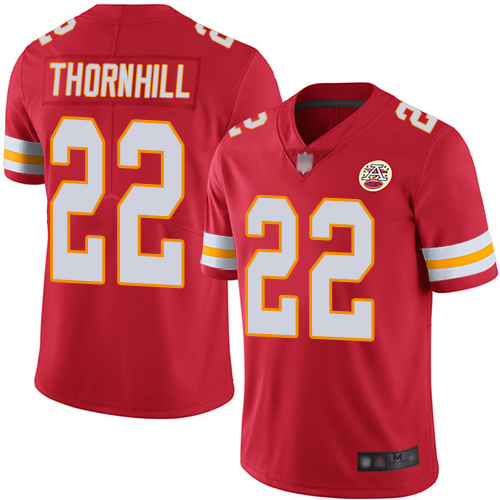 Personalized Chiefs #22 Juan Thornhill Red Team Color Men’s Stitched Football Untouchable Limited Jersey