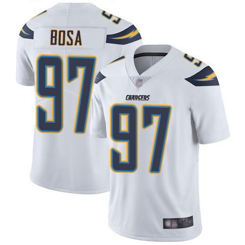 Personalized Chargers #97 Joey Bosa White Men’s Stitched Football Untouchable Limited Jersey