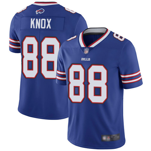 Personalized Bills #88 Dawson Knox Royal Blue Team Color Men’s Stitched Football Untouchable Limited Jersey