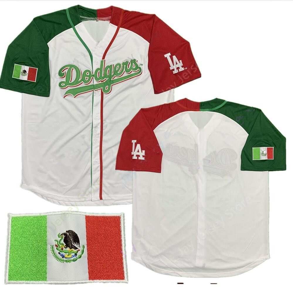 Personalized Custom Dodgers Mexican Baseball Jersey