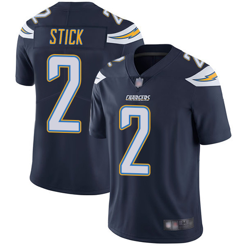 Personalized Chargers #2 Easton Stick Navy Blue Team Color Men’s Stitched Football Untouchable Limited Jersey